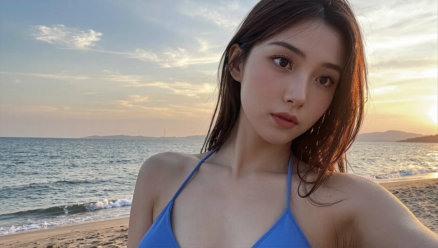 An AI girl generating a custom NSFW pic on demand inside a Sex18AI chat
